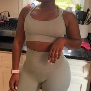 Green Two-piece SavageX Fenty Set